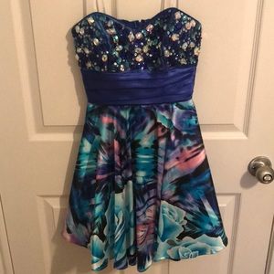 Strapless Dress